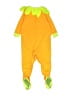 Walmart 100% Polyester Color Block Yellow Long Sleeve Onesie Size 6-12 mo - photo 2