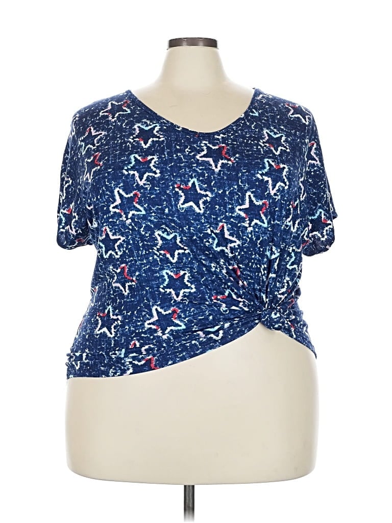 Pre-owned Secret Treasures Short Sleeve T-shirt In Blue