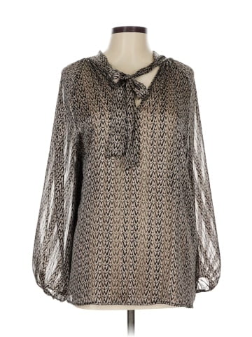 KLD Signature Long Sleeve Blouse (view 1)