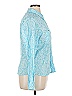 Crazy Horse Paisley Blue Long Sleeve Blouse Size XL - photo 4