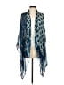 Akemi + Kin 100% Rayon Blue Kimono Size S - photo 1