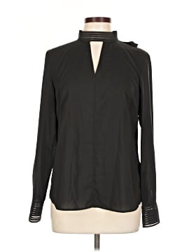 Chemise Manches Longues Saks Fifth Avenue Taille S - Coton Noir, Basique, Occasion Très Bon état