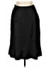 JS Collections Solid Black Formal Skirt Size 10 - photo 1