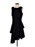 Bar III 100% Polyester Solid Black Cocktail Dress Size 8 - photo 1