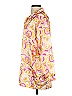 PrettyLittleThing 100% Polyester Paisley Yellow 3/4 Sleeve Blouse Size 0 - photo 5