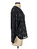 Vince. 100% Polyester Black Long Sleeve Blouse Size XS - photo 4
