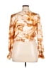 Ultra Flirt 100% Polyester Gold Long Sleeve Blouse Size XL - photo 2