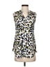 CAbi 100% Polyester Ivory Sleeveless Blouse Size XS - photo 1