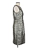 Taylor Houndstooth Gray Cocktail Dress Size 8 - photo 4