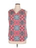 verse 100% Polyester Pink Sleeveless Blouse Size XL - photo 1