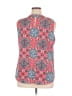 verse 100% Polyester Pink Sleeveless Blouse Size XL - photo 2