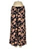 MNG Basics 100% Viscose Floral Gold Casual Pants Size S - photo 1