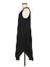Brass Solid Black Casual Dress Size M - photo 5