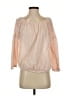 Gap 100% Cotton Orange Long Sleeve Blouse Size S - photo 1