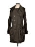 Burberry 100% Nylon Green Trenchcoat Size 6 - photo 1