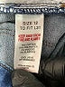 Denimist Hearts Blue Jeans Size 12 - photo 8