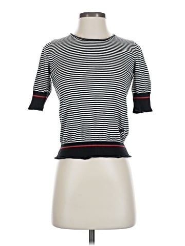 Sonia by Sonia Rykiel 3/4 Sleeve Top (view 1)