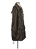 Burberry 100% Nylon Green Trenchcoat Size 6 - photo 4