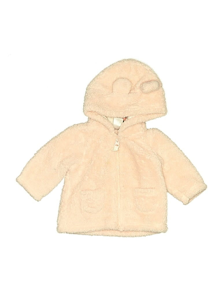 Pre-owned Carter's Babies' Coat In Gold