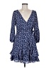 Likely 100% Polyester Blue Casual Dress Size 8 - photo 1