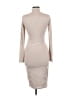 Forever 21 Solid Tan Cocktail Dress Size M - photo 2