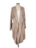 Hayden 100% Rayon Solid Tan Trenchcoat Size L - photo 1