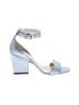 Jimmy Choo Silver Sandals Size EU 39 1/2 - photo 1