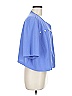 Perceptions Blue 3/4 Sleeve Blouse Size 2X - photo 4