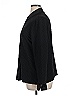 Chico's Chevron-herringbone Black Long Sleeve Blouse Size XL (3) - photo 5