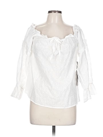 J for Justify 3/4 Sleeve Blouse (view 1)