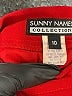 SUNNY NAMES 100% Polyester Solid Red Formal Skirt Size 10 - photo 4