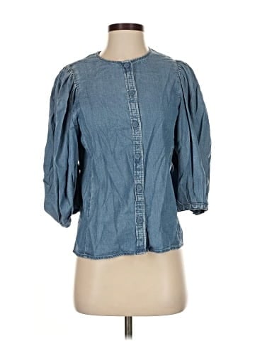 Madewell 3/4 Sleeve Blouse (view 1)