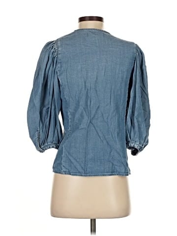Madewell 3/4 Sleeve Blouse (view 2)