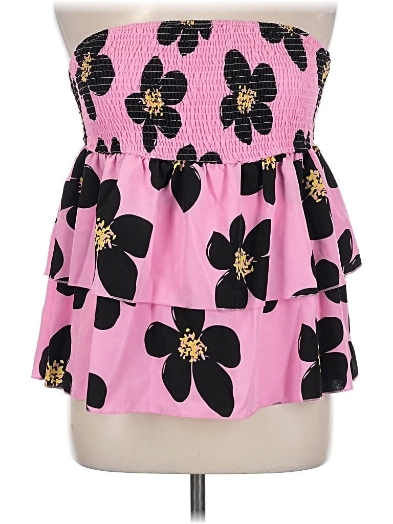 Pre-owned Shein Curve Casual Skirt In Pink