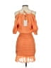 Adelyn Rae 100% Polyester Orange Cocktail Dress Size S - photo 2