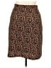 Le Lis Print Brown Casual Skirt Size XL - photo 2