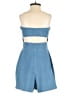 Susana Monaco Solid Blue Romper Size XXS (estimated) - photo 2