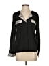 Lola B 100% Polyester Black Long Sleeve Blouse Size S - photo 1