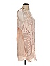 Chris Gramer Pink Tan Sleeveless Blouse Size S - photo 4