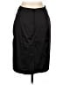H&M 100% Polyester Solid Black Formal Skirt Size 10 - photo 2