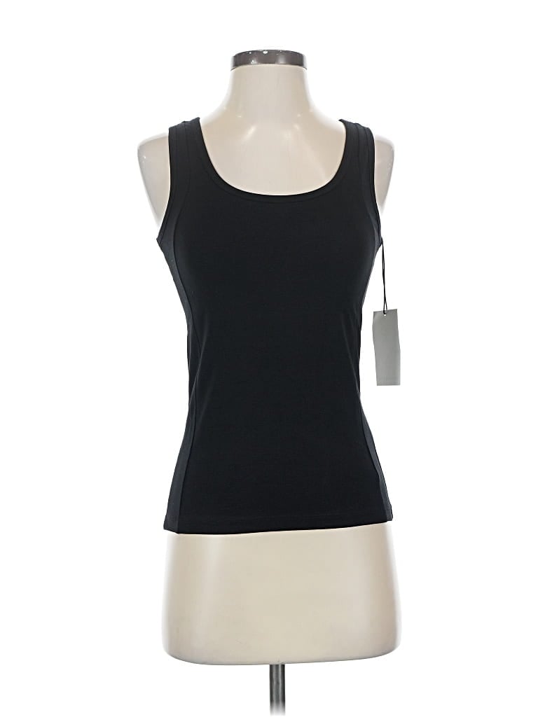 Br Standard Tank Top Black Square Neckline Tops