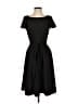 Calvin Klein Solid Black Casual Dress Size 4 - photo 1