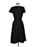 Calvin Klein Solid Black Casual Dress Size 4 - photo 2