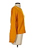 Unbranded 100% Acrylic Solid Orange Pullover Sweater Size XS - photo 4