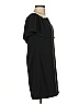 Charles Henry Solid Black Casual Dress Size S - photo 4