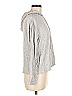 Magaschoni 100% Rayon Gray Long Sleeve Top Size M - photo 4
