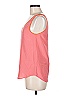 Tegan 100% Silk Orange Sleeveless Top Size 6 - photo 5