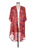 Torrid 100% Polyester Red Kimono Size Med Plus (00) - photo 1