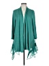 LOGO by Lori Goldstein Teal Kimono Size L - photo 1