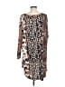Unbranded Animal Print Brown Casual Dress Size M - photo 2